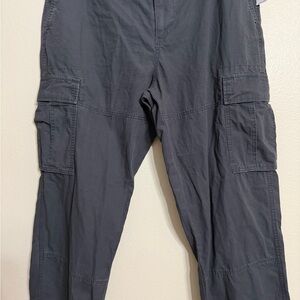 Old Navy Men's Charcoal Cargo Pants